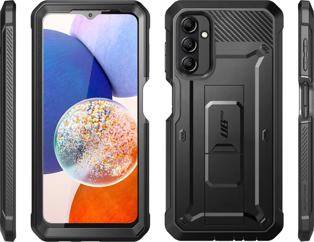 Supcase i-Blason Unicorn Beetle Pro Hoesje - Samsung Galaxy A14 - Zwart