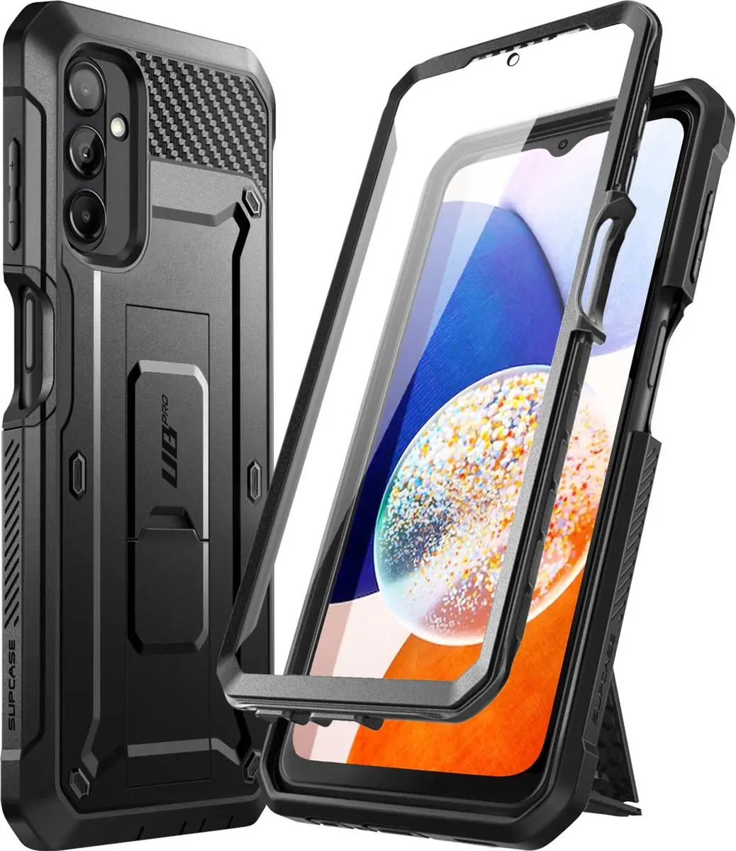 Supcase i-Blason Unicorn Beetle Pro Hoesje - Samsung Galaxy A14 - Zwart