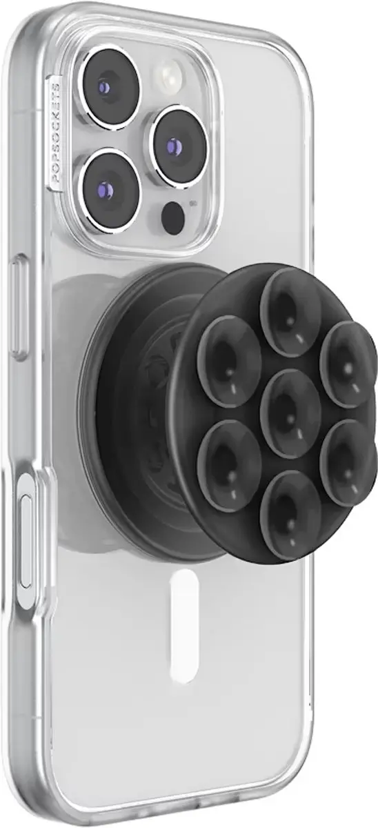 PopSockets Suck-Up Grip & Mount POPS807718 - Zwart