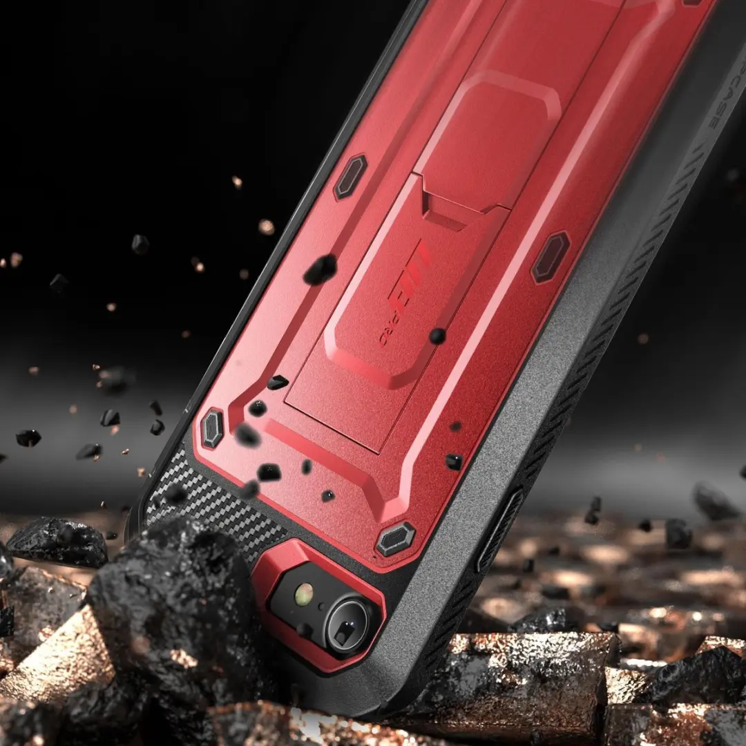 Supcase UB Pro Hoesje iPhone SE (2020/2022) - Rood