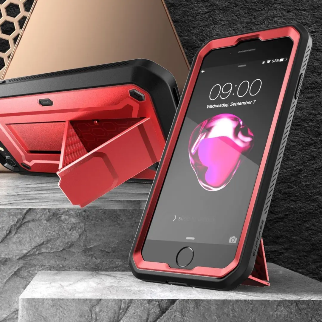Supcase UB Pro Hoesje iPhone SE (2020/2022) - Rood