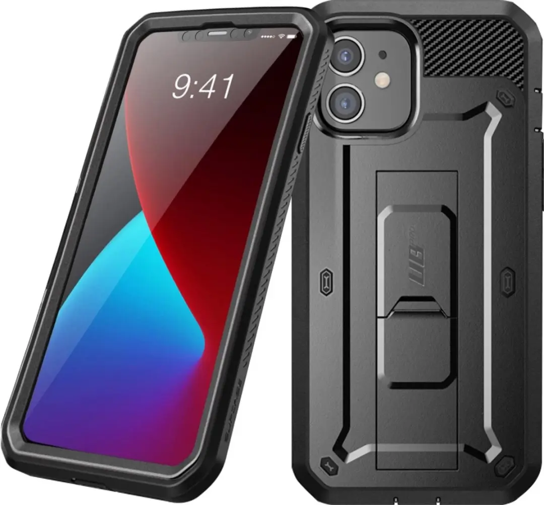 Supcase i-Blason Unicorn Beetle Pro Case iPhone 12/12 Pro - Zwart