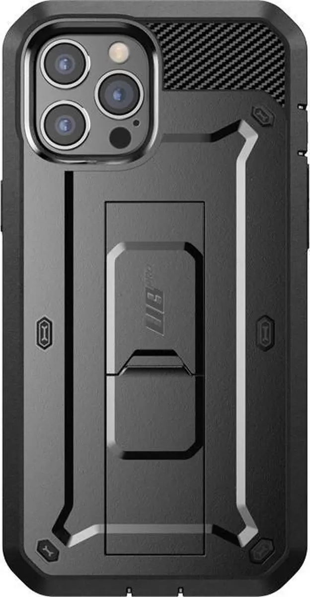 Supcase i-Blason Unicorn Beetle Pro Case iPhone 12/12 Pro - Zwart