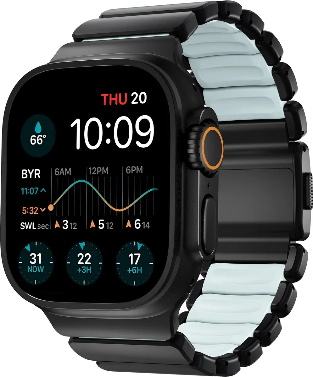 NOMAD Stratos Horlogeband Blauw