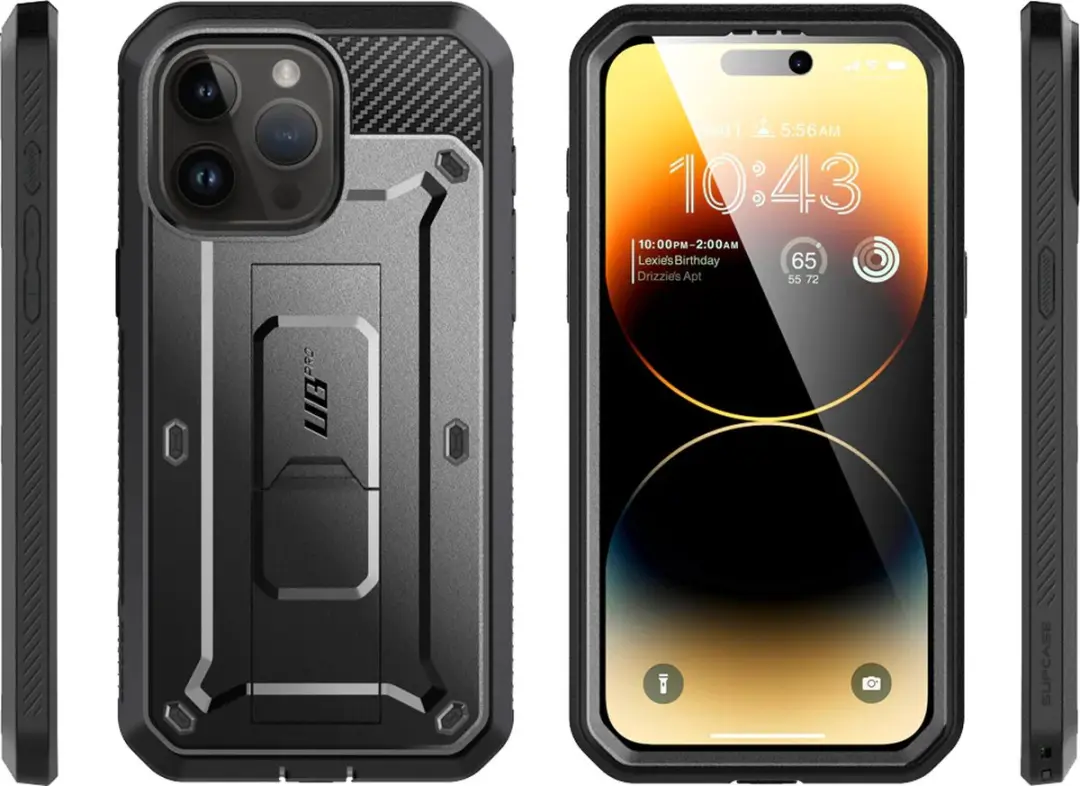 Supcase Unicorn Beetle Case 10775 - iPhone 15 Pro - Zwart
