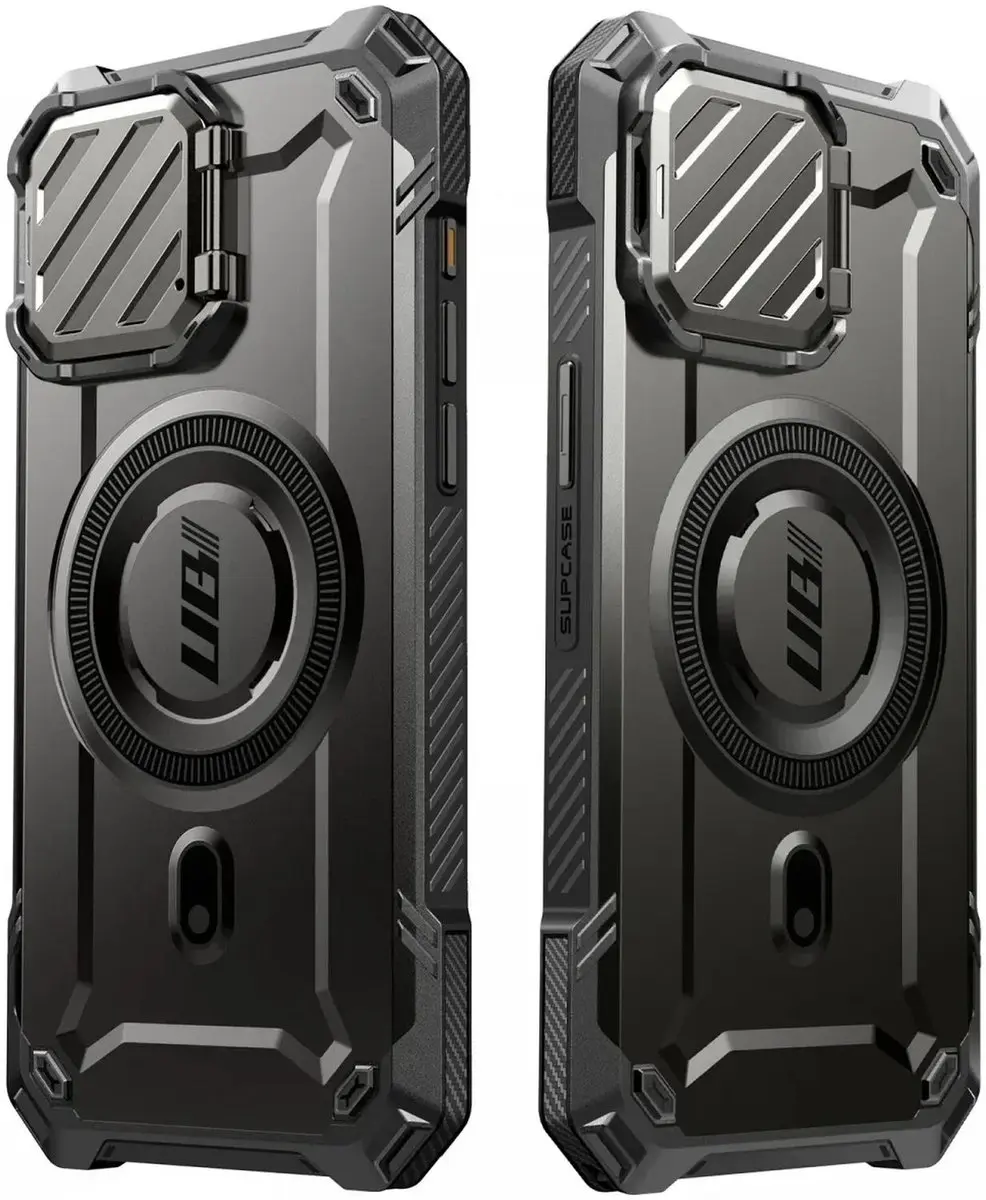 Supcase UB Pro MagXT Hoesje iPhone 15 Pro - Zwart - SPH23PR61MGXTBK - afbeelding 6 van 6