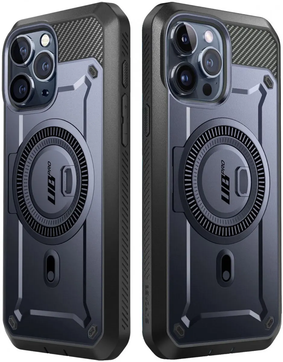 Supcase UB Mag Pro Hoesje iPhone 15 Pro Max - MagSafe - Blauw