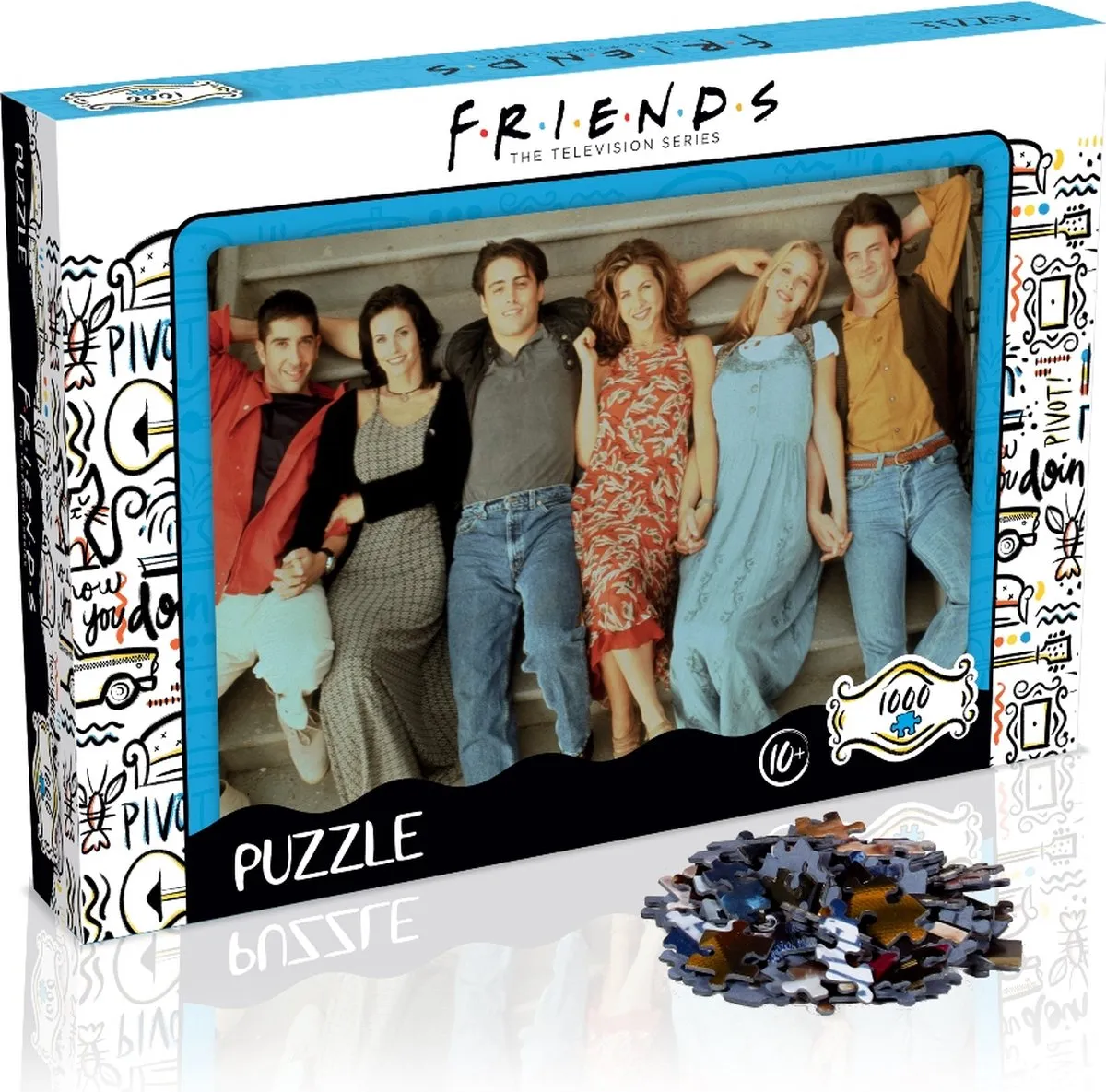 Winning Moves Friends Stairs Legpuzzel 1000 Stuks