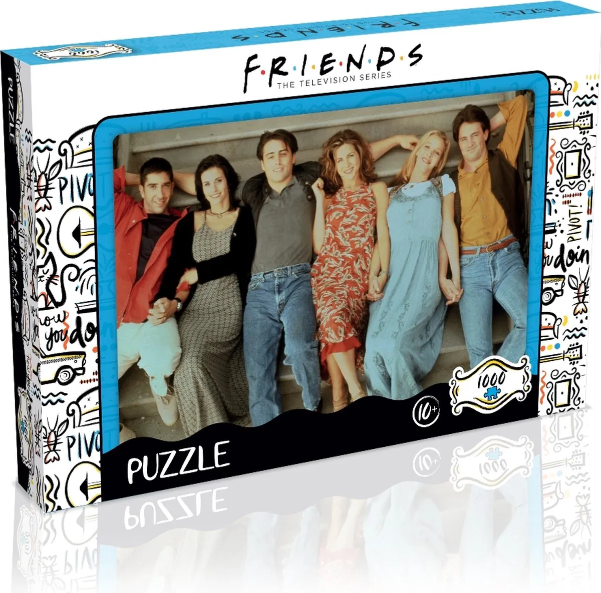 Winning Moves Friends Stairs Legpuzzel 1000 Stuks - WM0801042