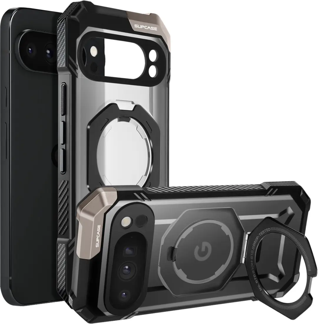 Supcase, Versterkte Hoes voor Pixel 10 Pro XL Unicorn Beetle Grip Serie met Kick