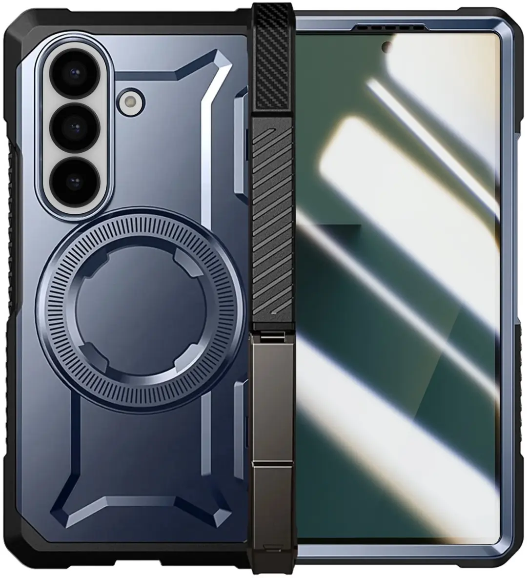 Supcase UB Grip Hoesje Samsung Galaxy Z Fold 7 - Blauw