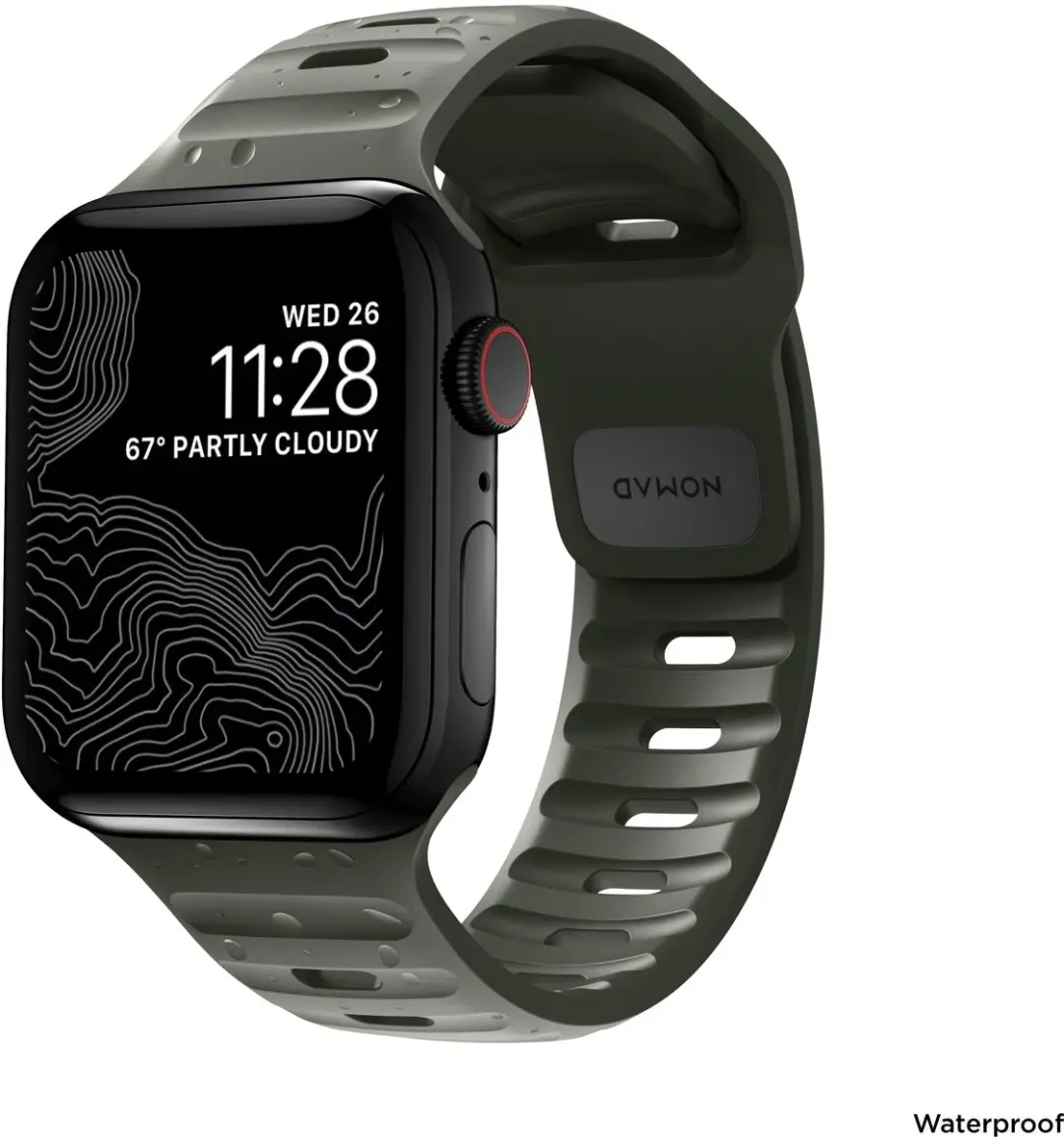 NOMAD Sport Band FKM Apple Watch 38-42mm - Groen