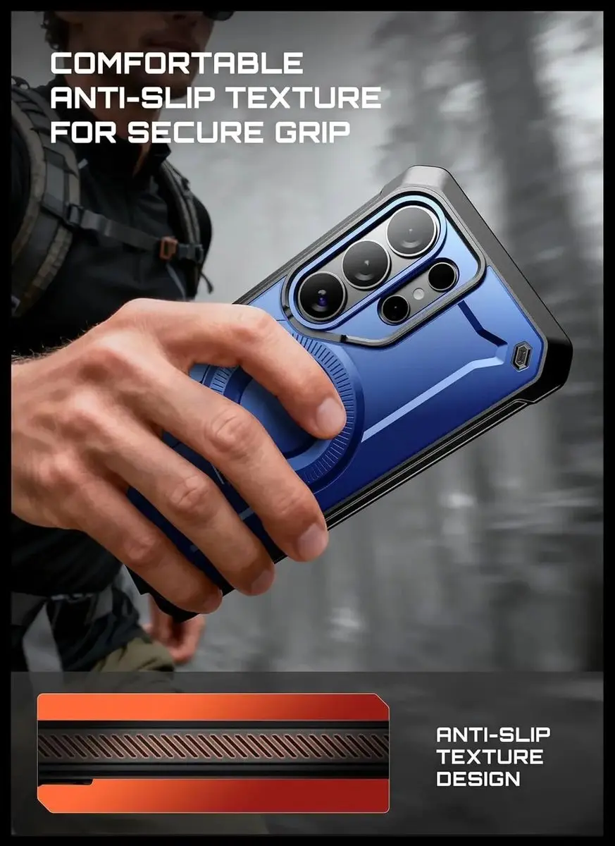 Supcase Unicorn Beetle Mag Pro Hoesje - Blauw - MagSafe