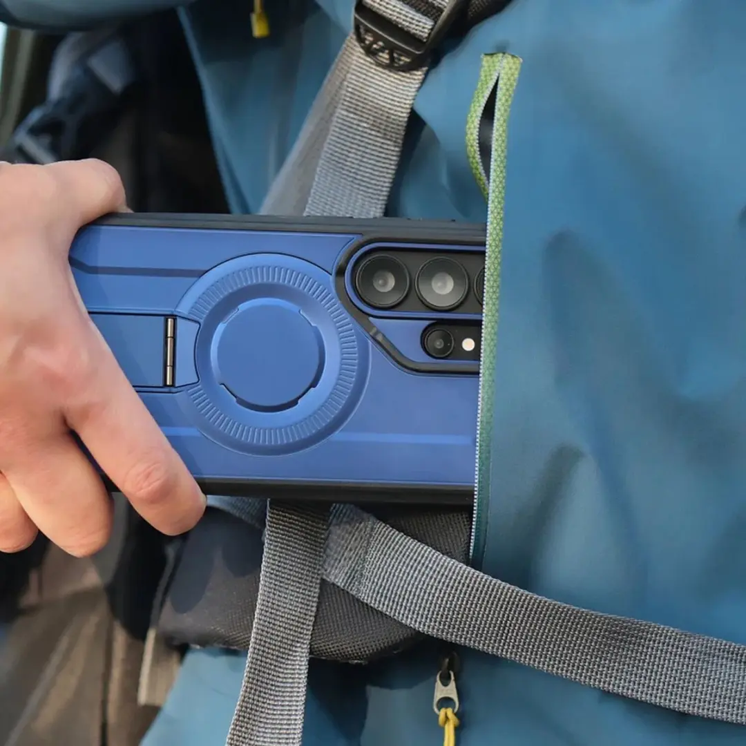 Supcase Unicorn Beetle Mag Pro Hoesje - Blauw - MagSafe