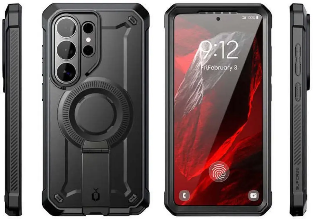 Supcase MagPro 14529 Hoesje - Samsung Galaxy S26 Ultra - Zwart