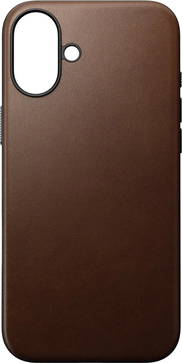 NOMAD NM01698685 Hoesje iPhone 16 Plus - Echt Leer Bruin - afbeelding 5 van 6