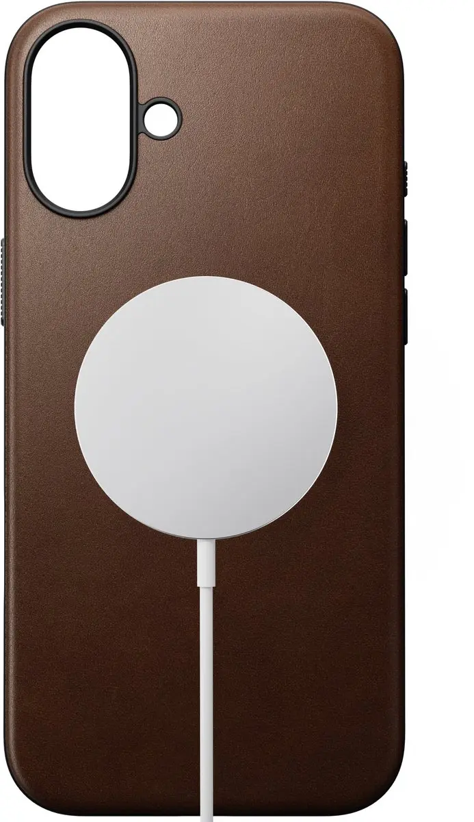 NOMAD NM01698685 Hoesje iPhone 16 Plus - Echt Leer Bruin - afbeelding 6 van 6