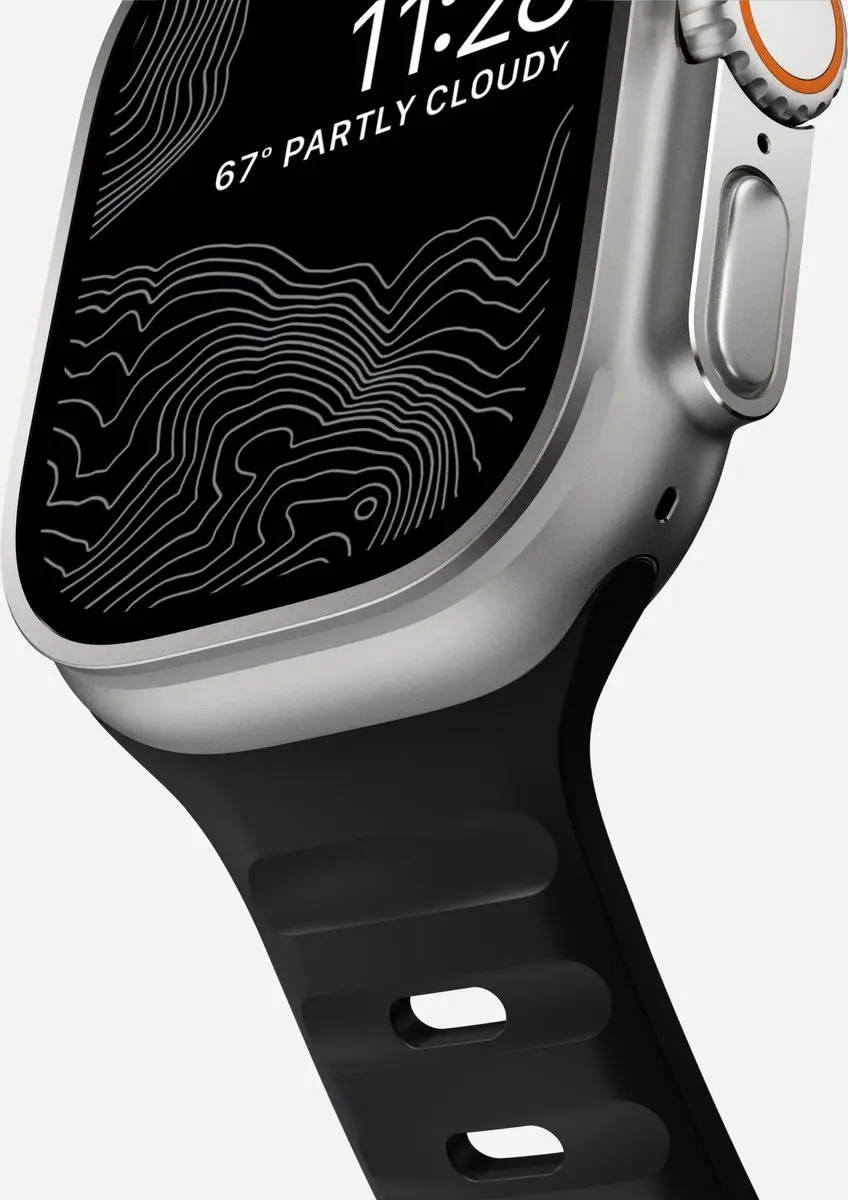 NOMAD Sport Band FKM Apple Watch 38-42mm - Zwart