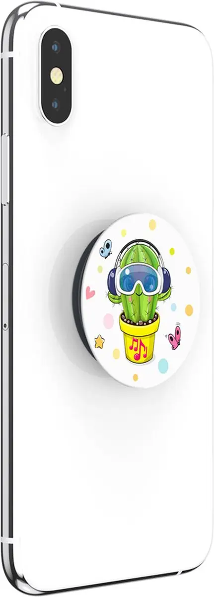 PopSockets PopGrip Basic Cool Cactus - Multi - afbeelding 4 van 6