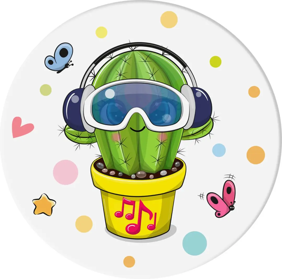 PopSockets PopGrip Basic Cool Cactus - Multi - afbeelding 3 van 6