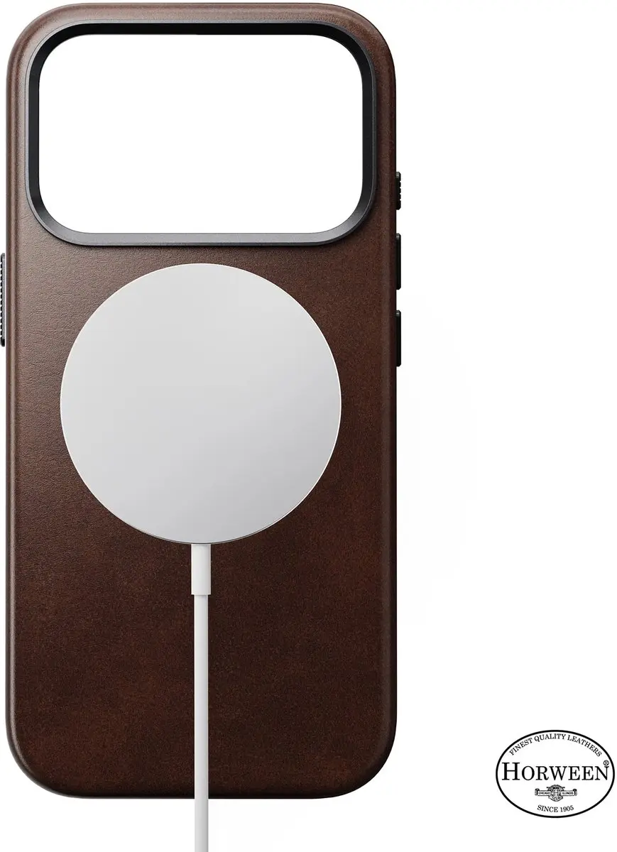 Nomad Traditional Horween lederen hoesje iPhone 17 Pro