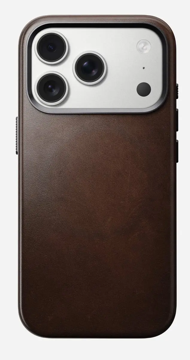 NOMAD Traditional Horween Hoesje iPhone 17 Pro 114736118E8E - Bruin