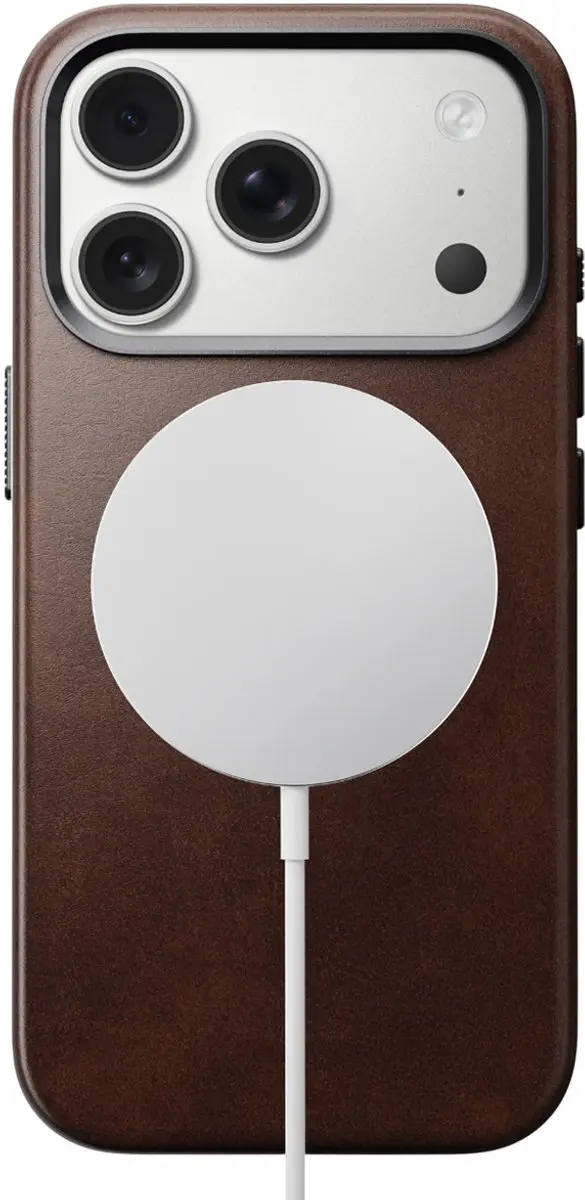 NOMAD Traditional Horween Hoesje iPhone 17 Pro 114736118E8E - Bruin - afbeelding 6 van 6