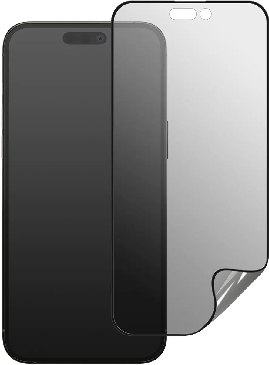 Rhinoshield, Schermbeschermer Geschikt voor Apple iPhone 14 Pro met 3D-ontwerp e
