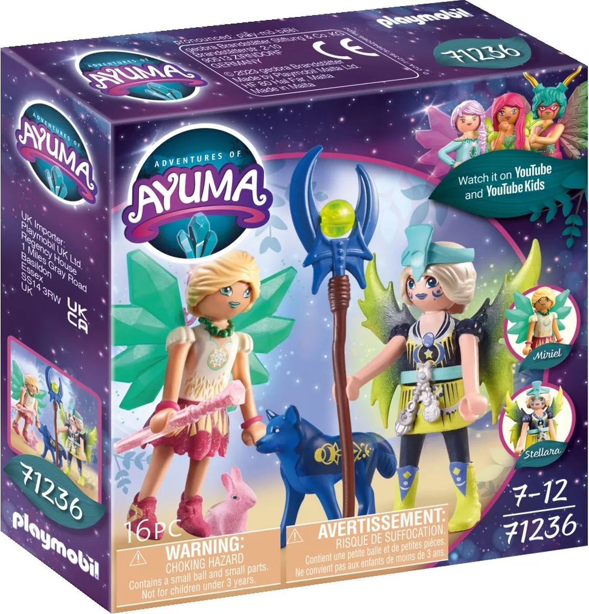 Playmobil Adventures of Ayuma Crystal en Moon Fairy 71236