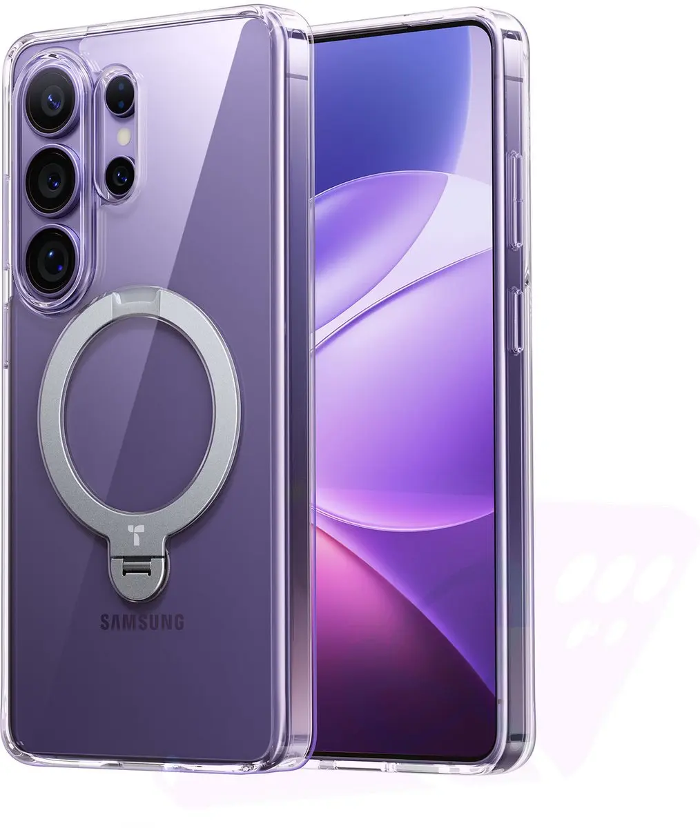 TORRAS UPro Ostand Spin Hoesje Geschikt voor Samsung Galaxy S26 Ultra