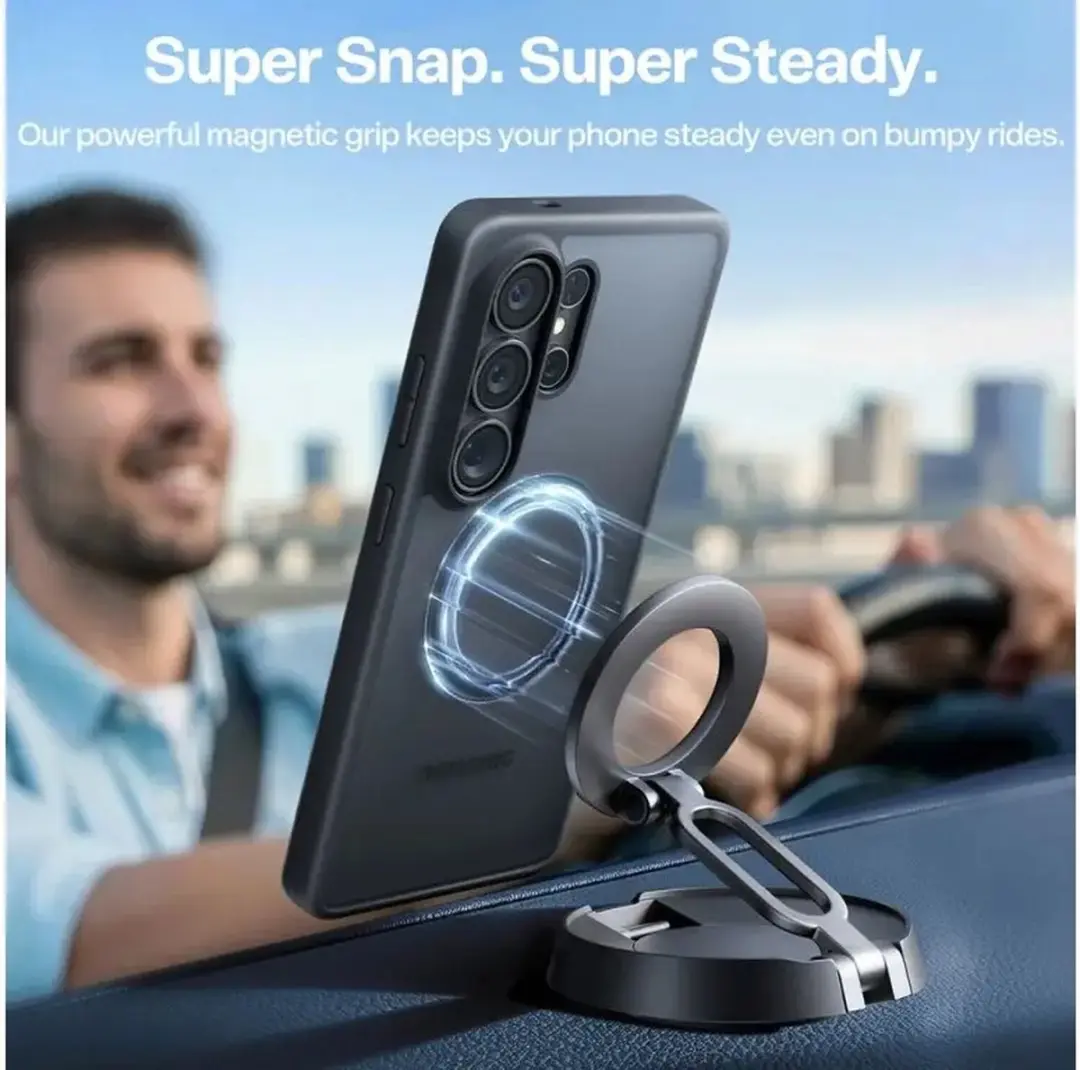 Torras Guardian Magnetic Hoesje Samsung Galaxy S26 Ultra - Paars