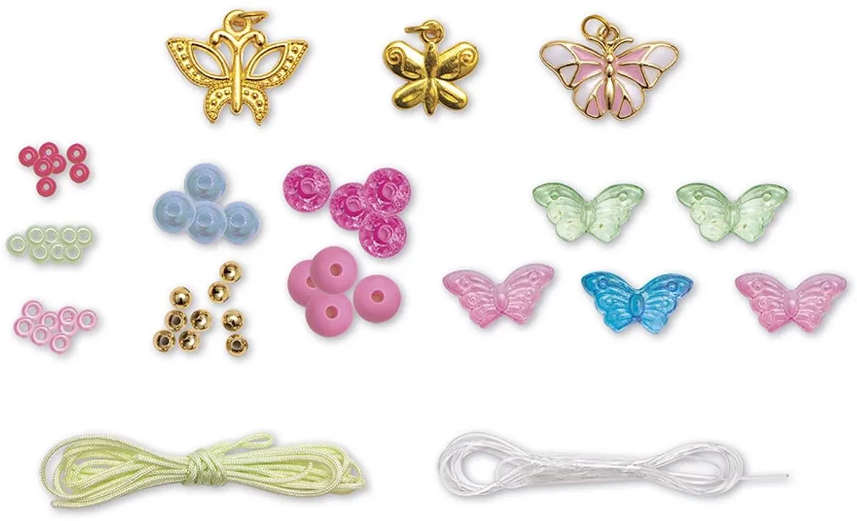Janod Magic Fairies Creatief Pakket - 6 Vlinderjuwelen Multicolor