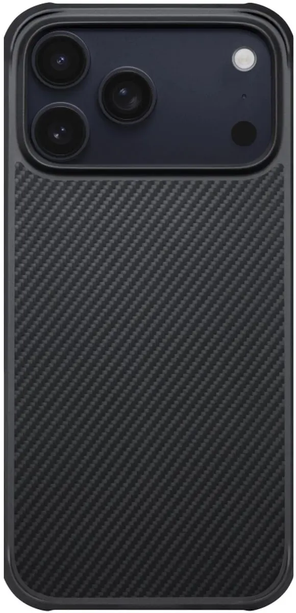 Pitaka Cairn Hoesje iPhone 17 Pro Max - Aramidevezel 600D - Zwart