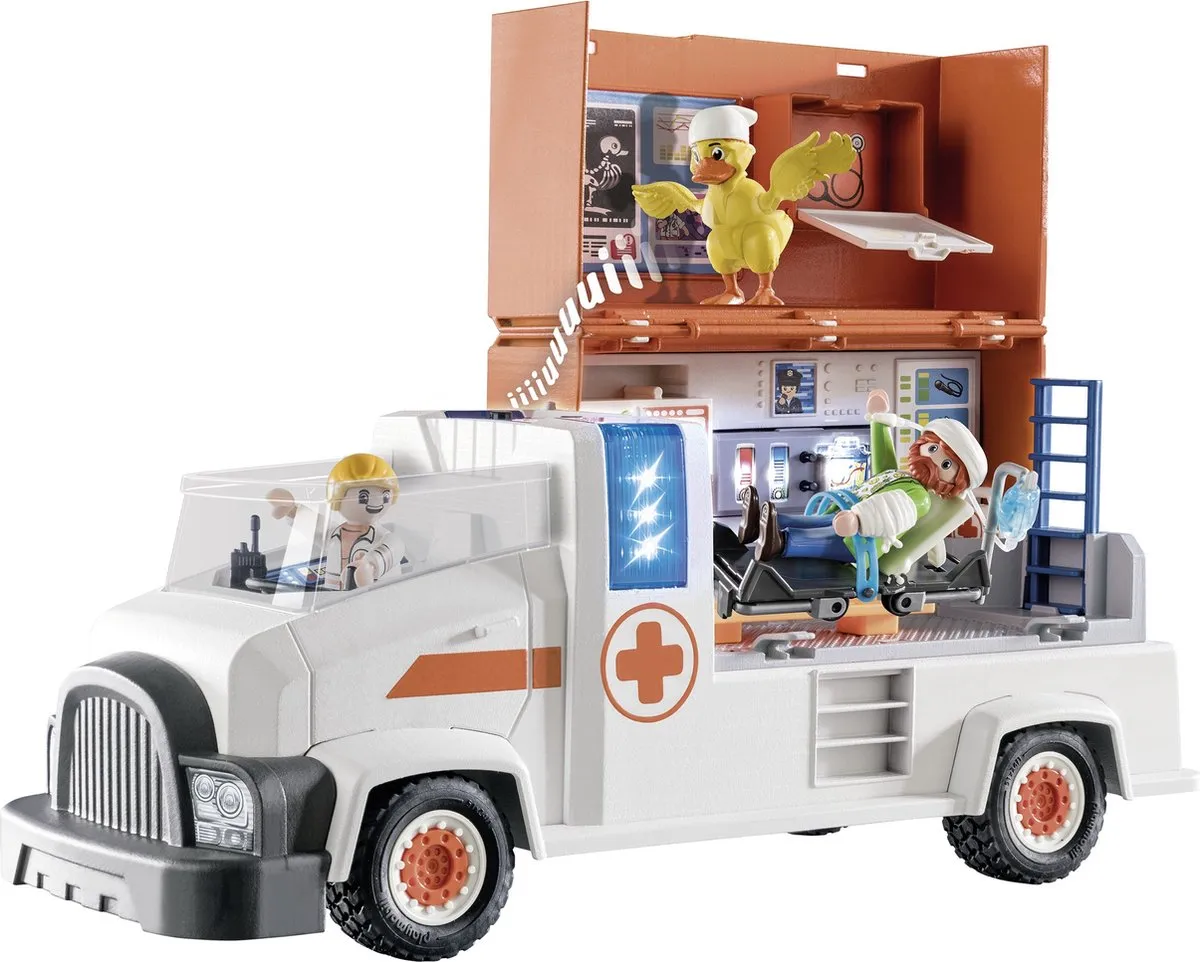 Playmobil Duck on Call Ambulance 70913 - Multicolor - afbeelding 6 van 6