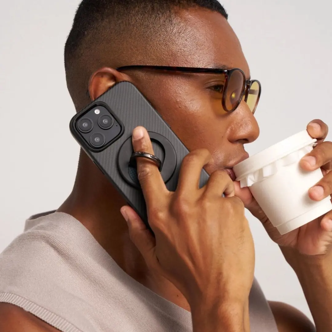 Pitaka MagEZ Pro 4 KI1601PPA Hoesje - iPhone 16 Pro - Zwart