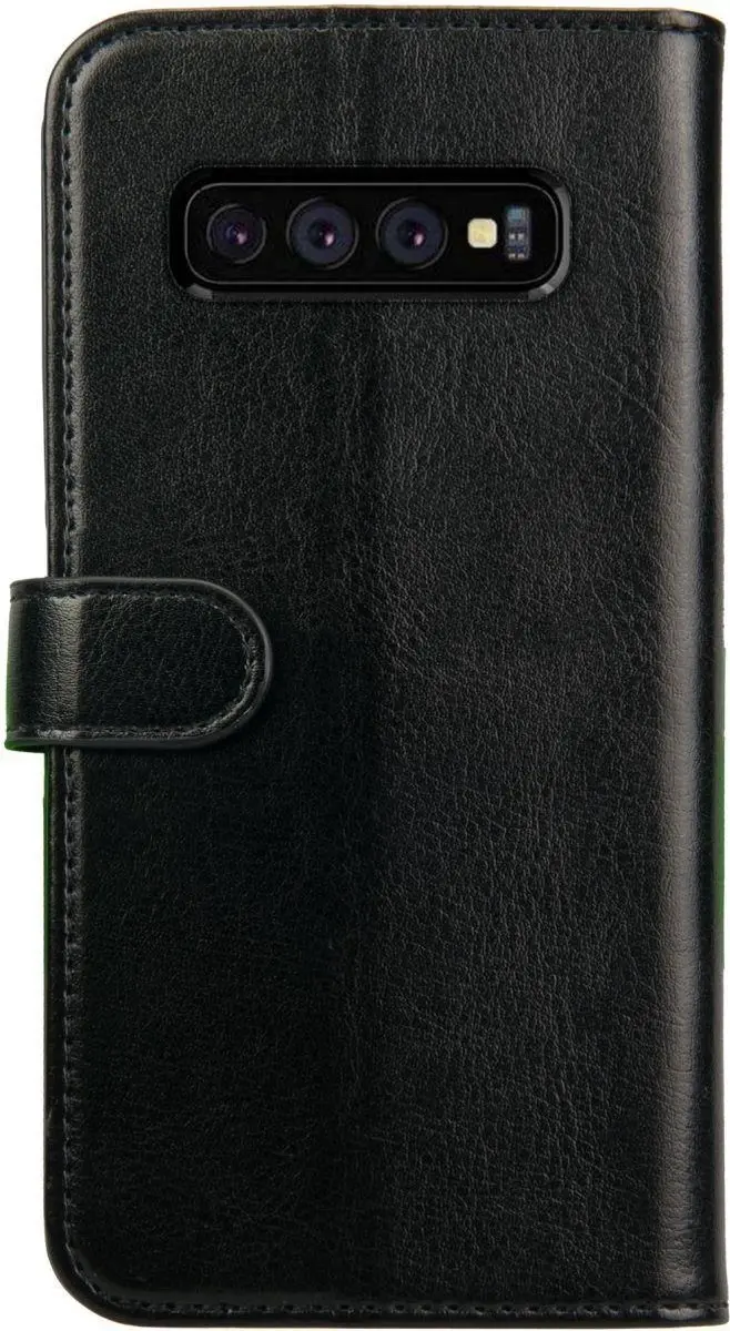 Rosso Element Book Case Wallet S10 - 3 Pasjes - Zwart