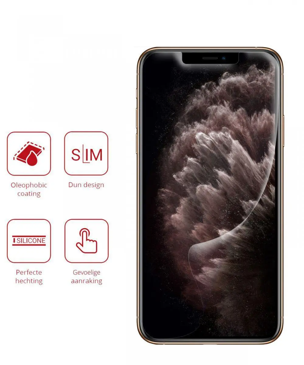 Rosso Screen Protector Ultra Clear 2 Stuks - iPhone 11 Pro Max