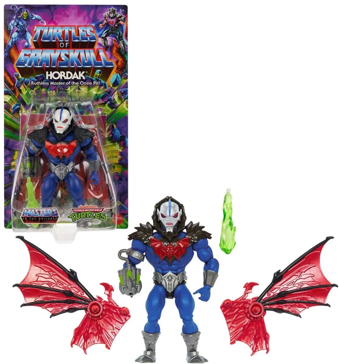 Mattel MOTU x TMNT Hordak Action Figuur 14cm - Multi