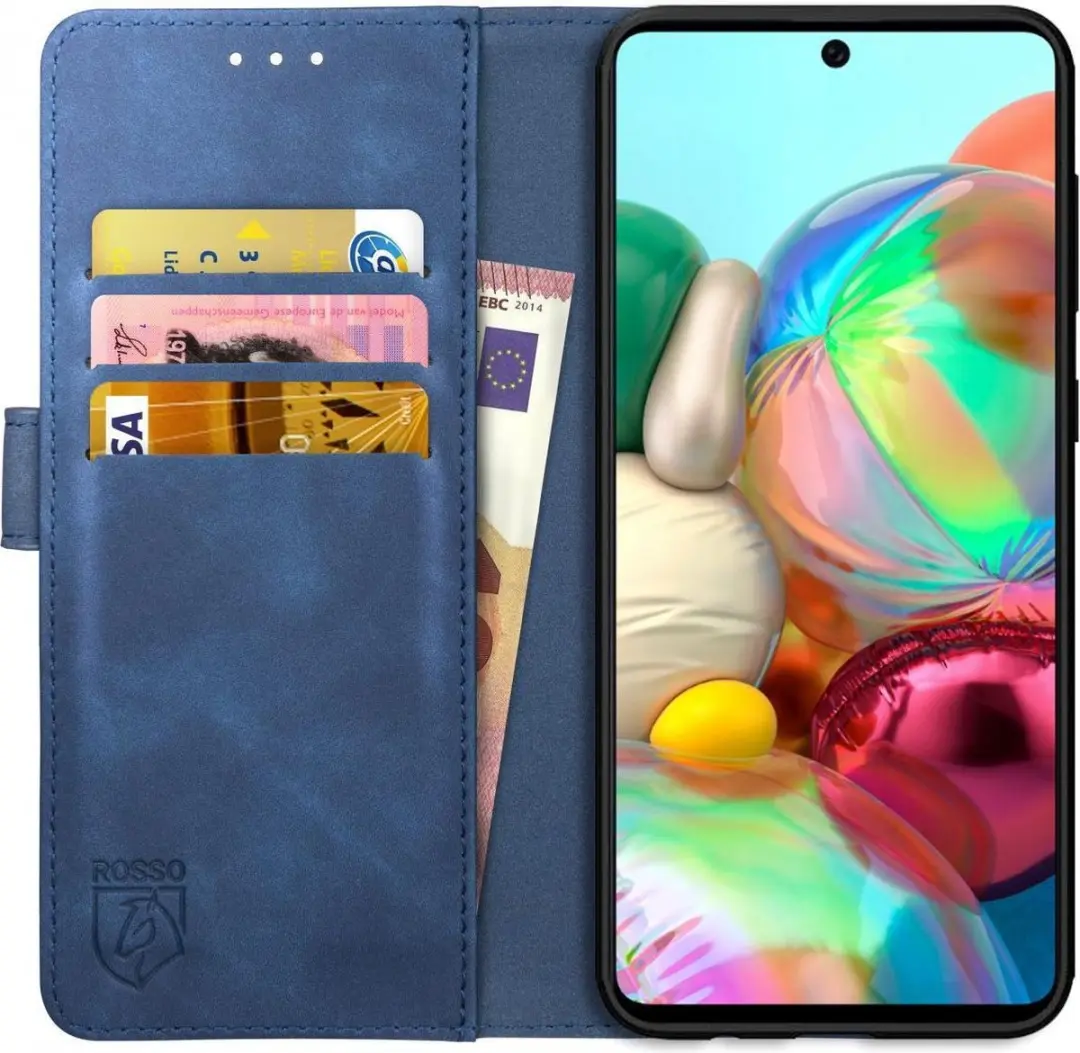 Rosso Element Book Case Wallet Hoesje Geschikt voor Samsung Galaxy A51