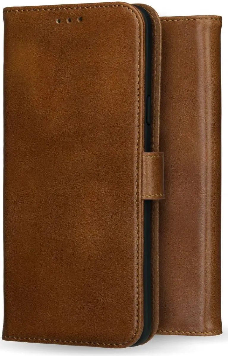 Rosso Deluxe Book Case Samsung Galaxy A71 - 3 Pasjes - Bruin - afbeelding 6 van 6