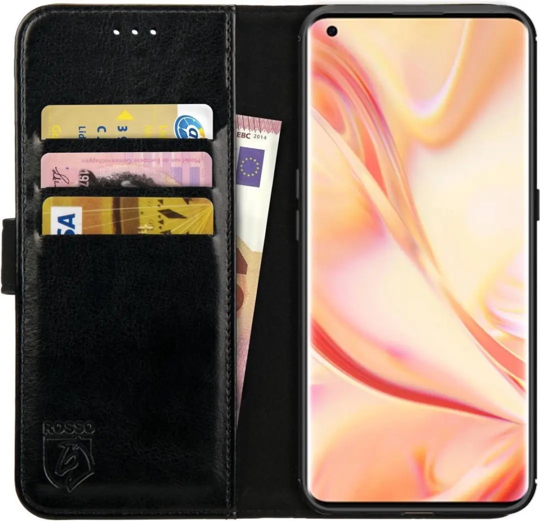Rosso Element Book Case Wallet Hoesje Geschikt voor Oppo Find X2 Pro