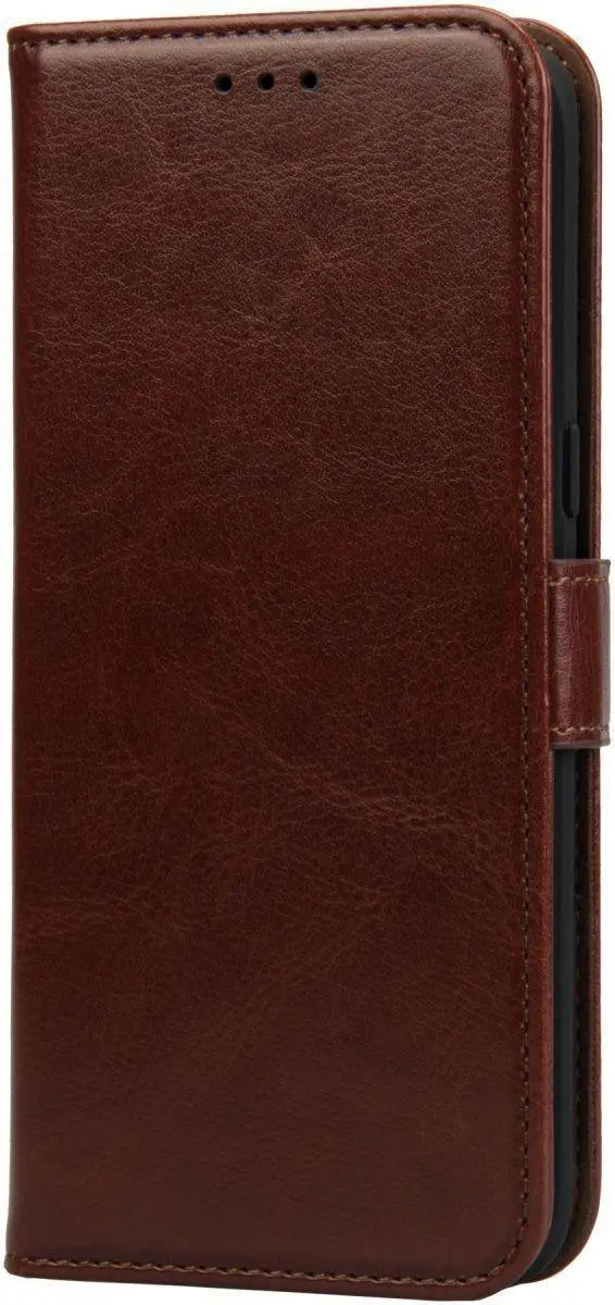 Rosso Element Book Case Wallet iPhone SE 2020/2022 - 3 Pasjes - Bruin