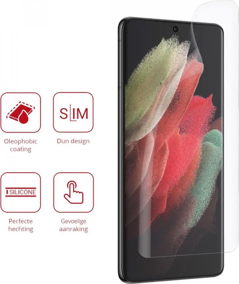 Rosso Screen Protector Ultra Clear - Samsung Galaxy S21 Ultra - 2 Stuks