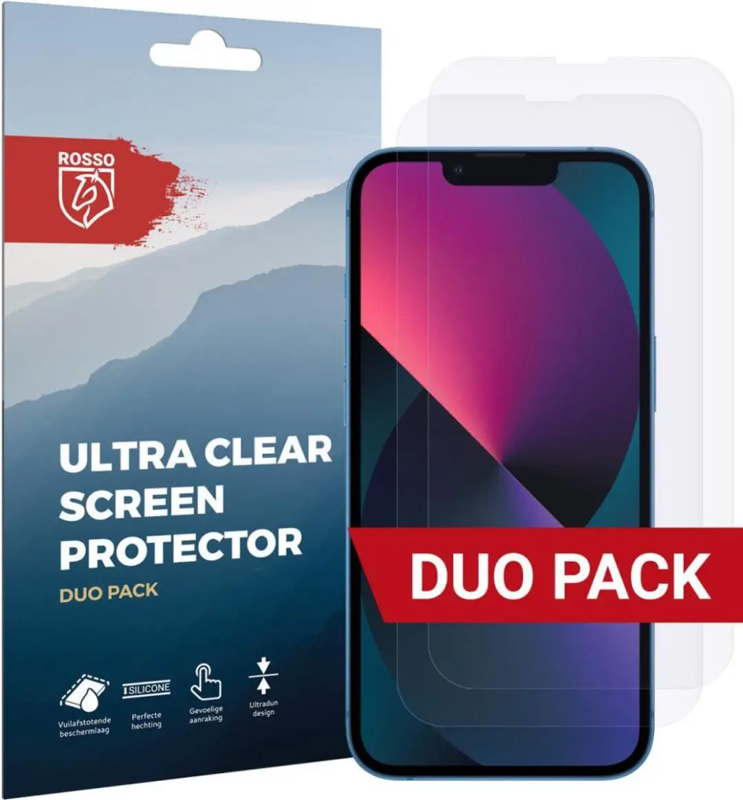 Rosso Ultra Clear Screen Protector iPhone 13 Mini