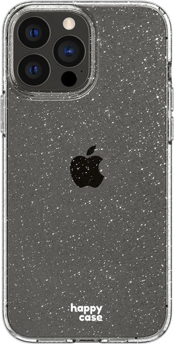 HappyCase iPhone 13 Pro Hoesje Flexibel TPU Glitter Print