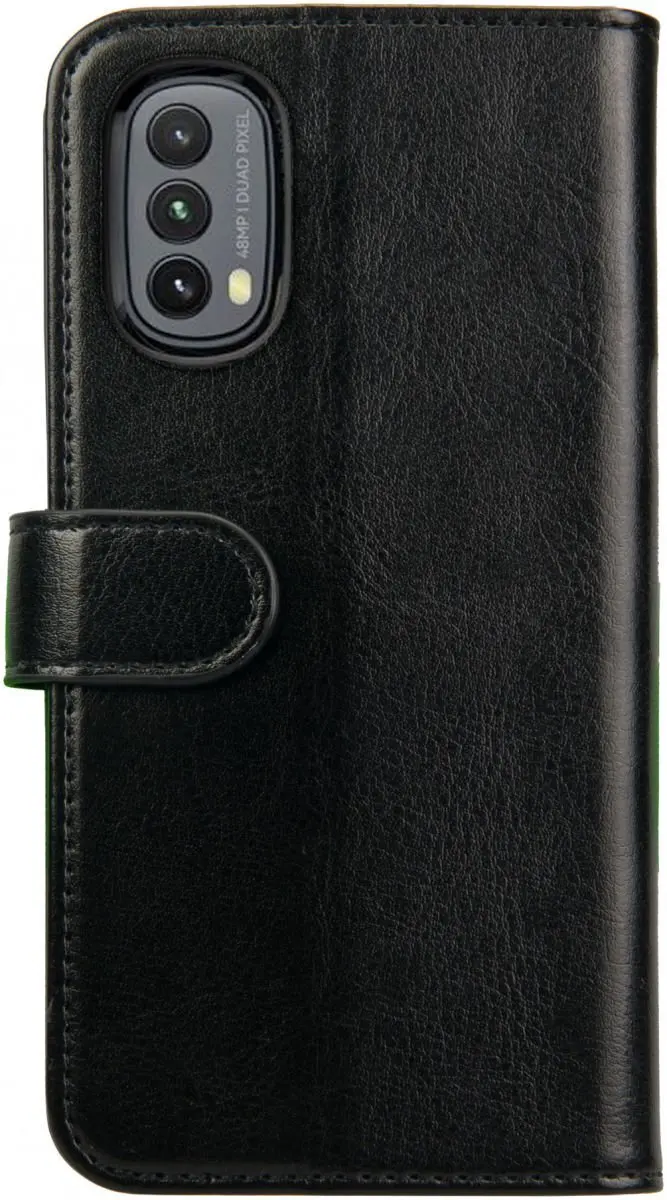 Rosso Moto E30/E40 Book Cover Wallet Hoesje - 3 Pasjes - Zwart