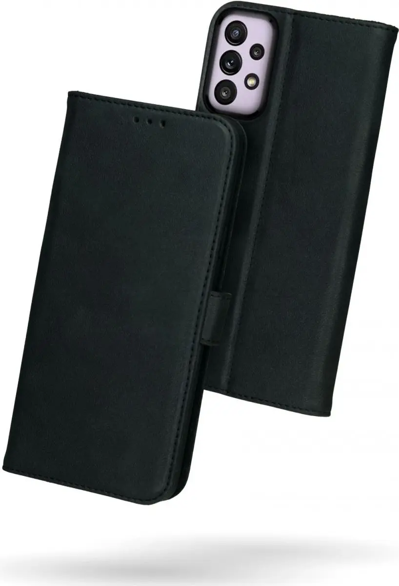 Rosso Deluxe Book Case Samsung Galaxy A33 - 3 Pasjes - Zwart