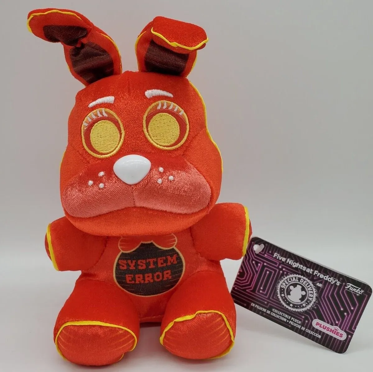 Funko System Error Bonnie Plush - Five Nights at Freddy's - 18cm - Rood
