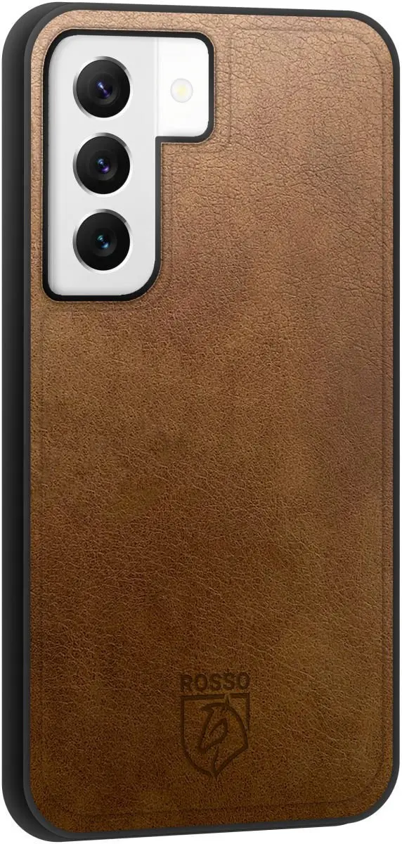 Rosso Element 2-in-1 Hoesje 124165 - Samsung Galaxy S22 Plus - Bruin