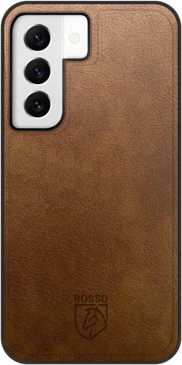 Rosso Element 2-in-1 Hoesje 124165 - Samsung Galaxy S22 Plus - Bruin